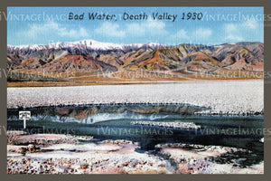 Death Valley Postcard 1930 - 2
