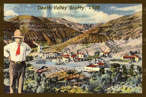 Death Valley Postcard 1935 - 5