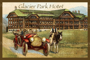 Glacier Postcard 1915 - 13