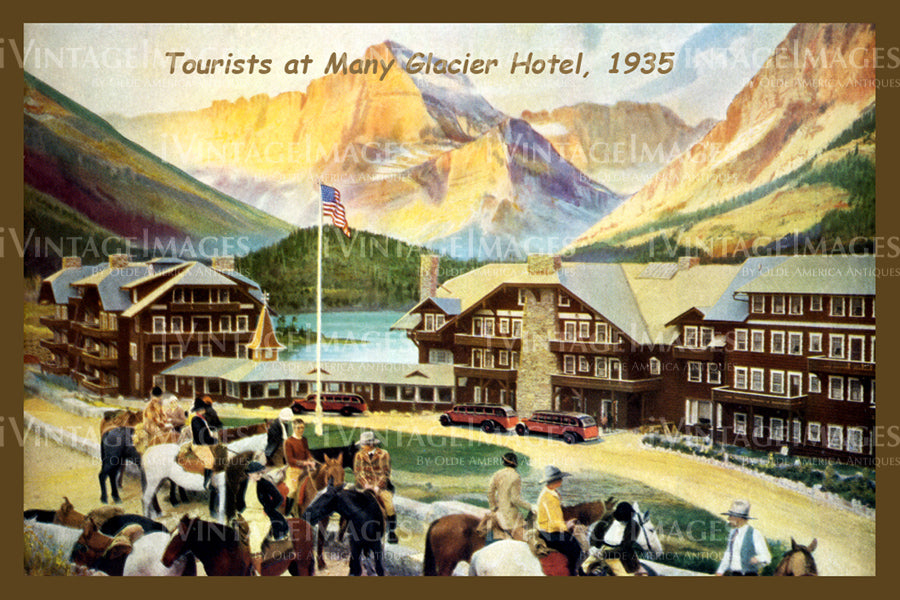 Glacier Postcard 1935 - 19