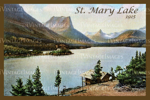 Glacier Postcard 1915 - 21