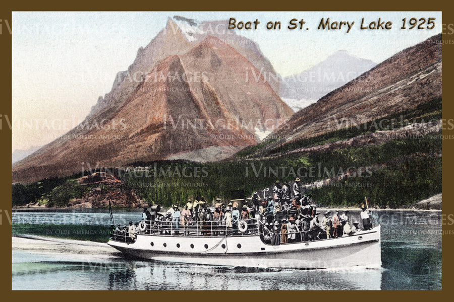 Glacier Postcard 1925 - 23