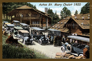 Glacier Postcard 1920 - 24