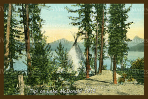 Glacier Postcard 1915 - 25