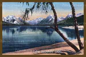 Glacier Postcard 1930 - 26