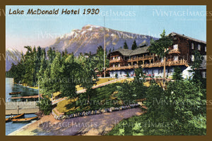Glacier Postcard 1930 - 28