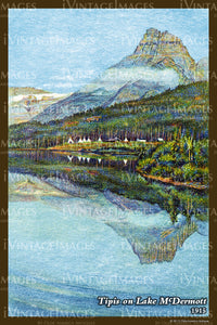 Glacier Postcard 1915 - 36