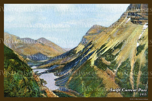Glacier Postcard 1915 - 38