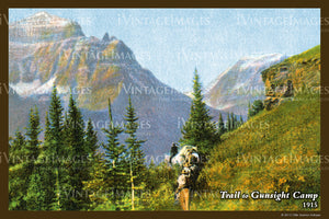 Glacier Postcard 1915 - 40