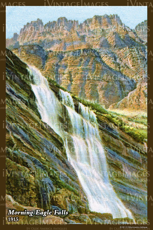 Glacier Postcard 1915 - 41
