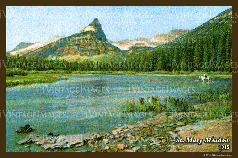 Glacier Postcard 1915 - 42
