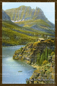 Glacier Postcard 1915 - 46