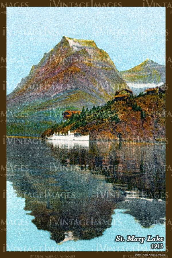 Glacier Postcard 1915 - 48
