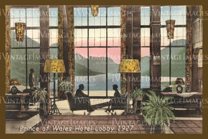 Glacier Postcard 1927 - 50