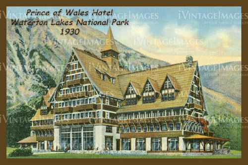 Glacier Postcard 1930 - 51