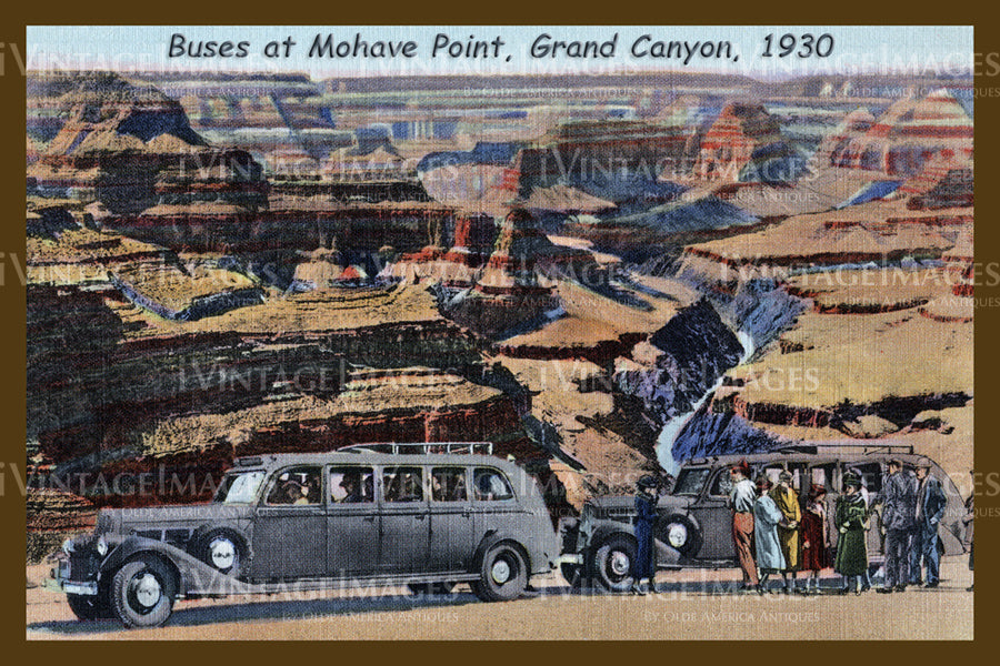 Grand Canyon Postcard 1930 - 2