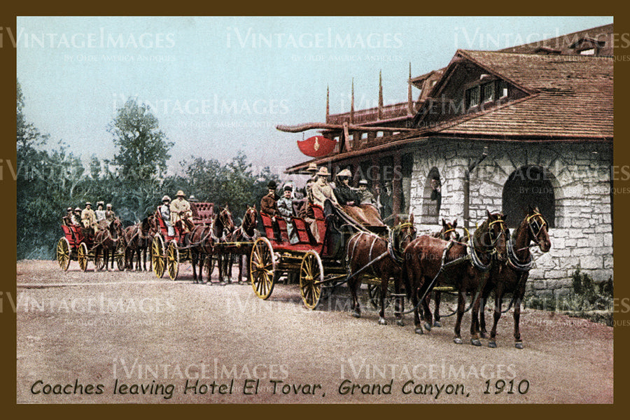 Grand Canyon Postcard 1910 - 4
