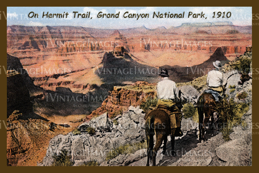 Grand Canyon Postcard 1910 - 6