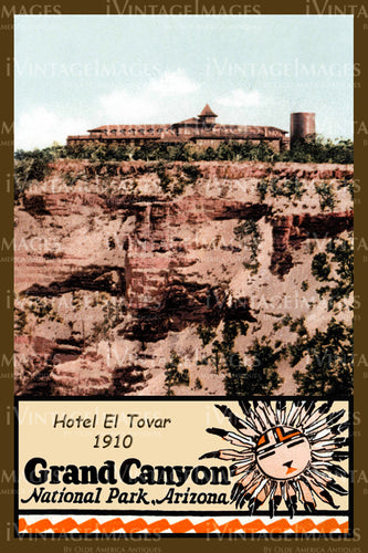 Grand Canyon Postcard 1910 - 10