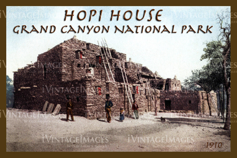 Grand Canyon Postcard 1910 - 13