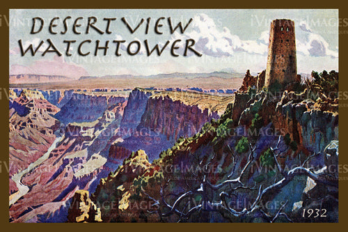 Grand Canyon Postcard 1932 - 26