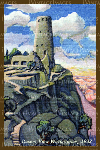Grand Canyon Postcard 1932 - 27