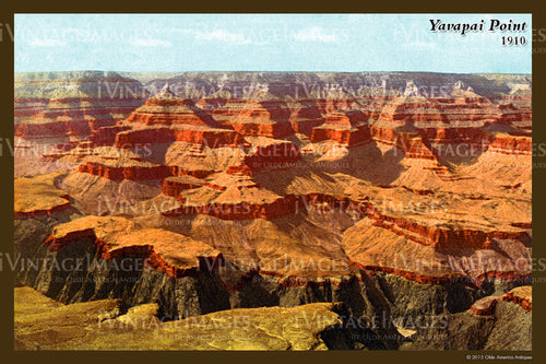 Grand Canyon Postcard 1910 - 38