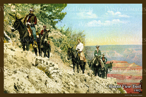Grand Canyon Postcard 1902 - 41