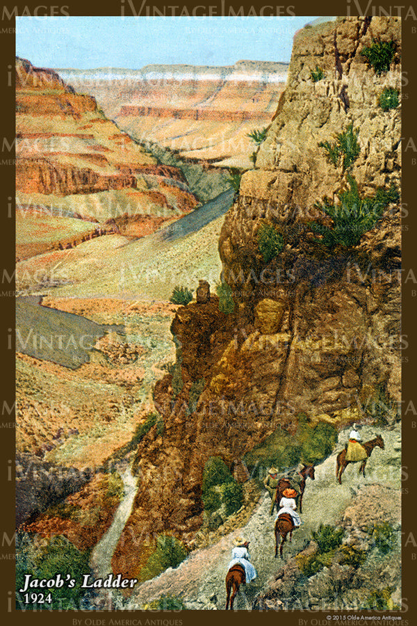 Grand Canyon Postcard 1924 - 44