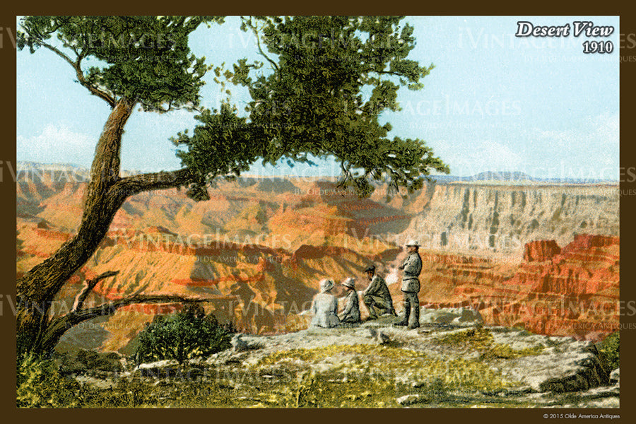 Grand Canyon Postcard 1910 - 47