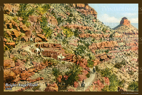 Grand Canyon Postcard 1906 - 51