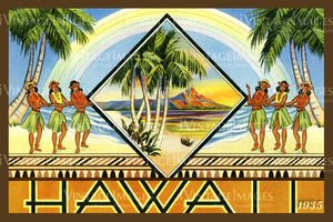 Hawaii Postcard 1935 - 9