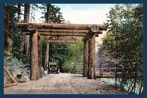 Mount Rainier Postcard 1915 - 2