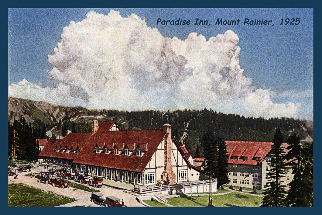 Mount Rainier Postcard 1925 - 4