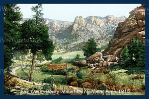 Rocky Mountain Postcard 1915 - 2