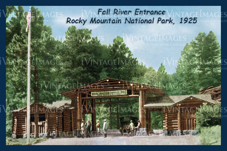 Rocky Mountain Postcard 1925 - 3