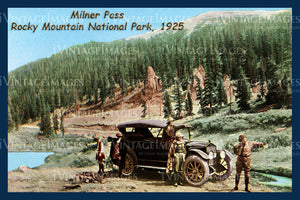 Rocky Mountain Postcard 1925 - 5