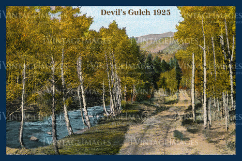 Rocky Mountain Postcard 1925 - 27