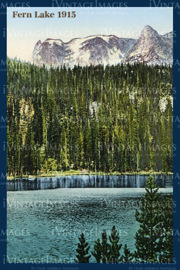 Rocky Mountain Postcard 1915 - 31