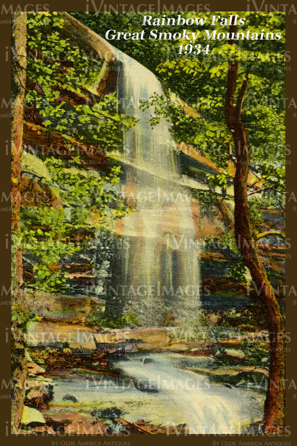Great Smoky Mountains Postcard 1934 - 02