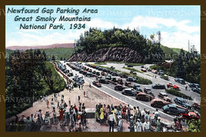 Great Smoky Mountains Postcard 1934 - 14
