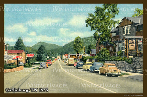 Great Smoky Mountains Postcard 1930 - 19