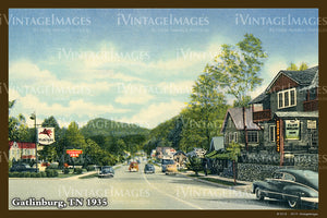 Great Smoky Mountains Postcard 1930 - 20