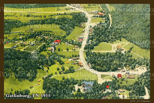 Great Smoky Mountains Postcard 1930 - 21