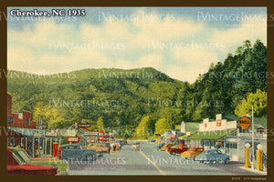 Great Smoky Mountains Postcard 1930 - 22