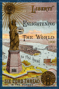 Statue of Liberty Trade Card 1900 - 04