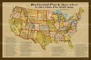 National Park Service Map - 001