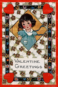Arts and Craft Valentine 1925 - 07