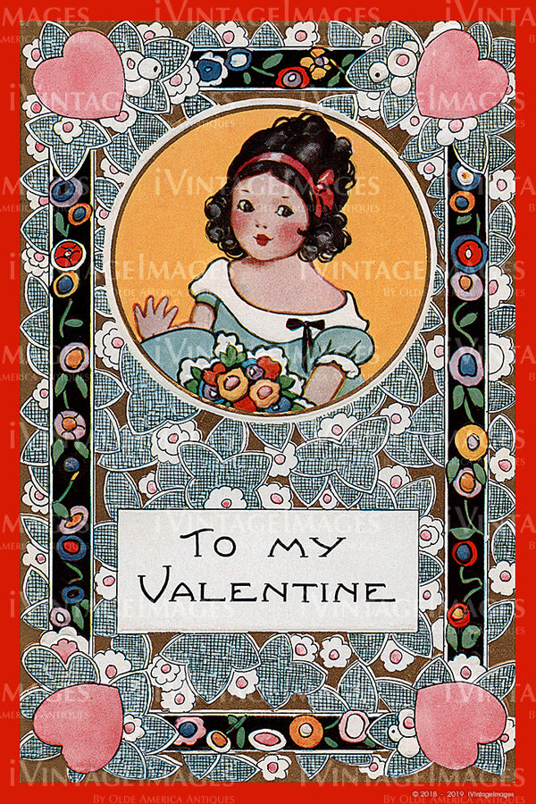Arts and Craft Valentine 1925 - 09