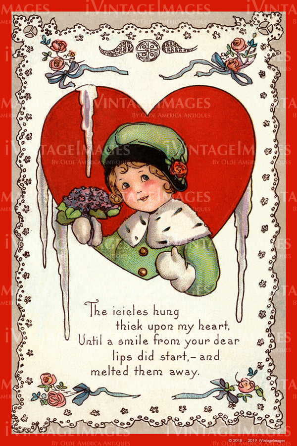 Arts and Craft Valentine 1925 - 12